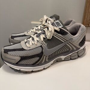 Nike Light Gray and White Sneakers